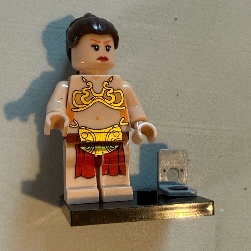 Lego “Like” Mini-figure Slave princess Leah